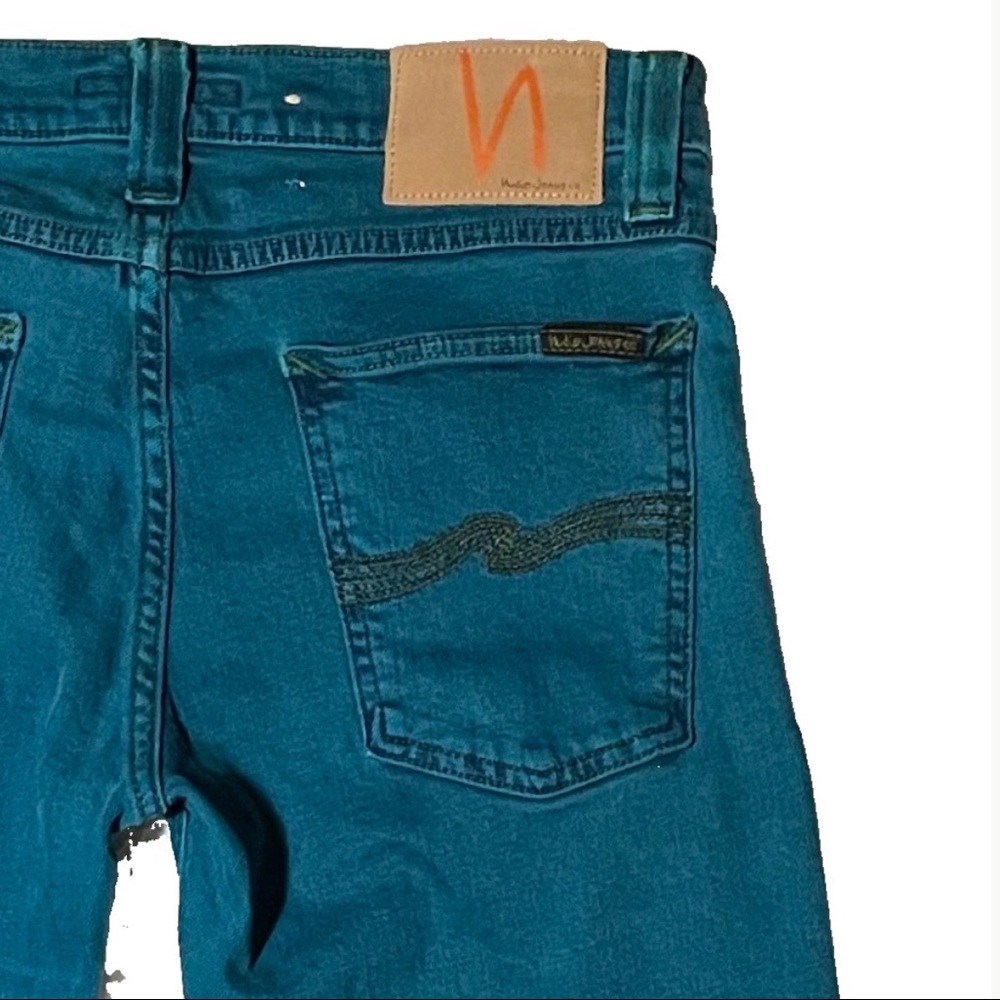 Tight Long John in Org. Neon Blue Nudie Jeans
Color:Org. Neon Blue 29x32